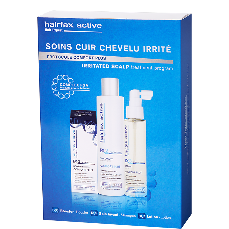 Cuir chevelu irrité : coffret de 3 soins anti-irritations